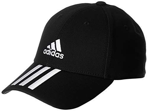 adidas Bball 3s Cap CT Gorra, Unisex Adulto, Black/White/White, OSFW