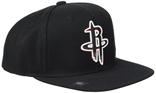 adidas F Houston Rockets Gorra de Tenis, Hombre, Negro (Negro/Blanco/Rojsld), OSFY