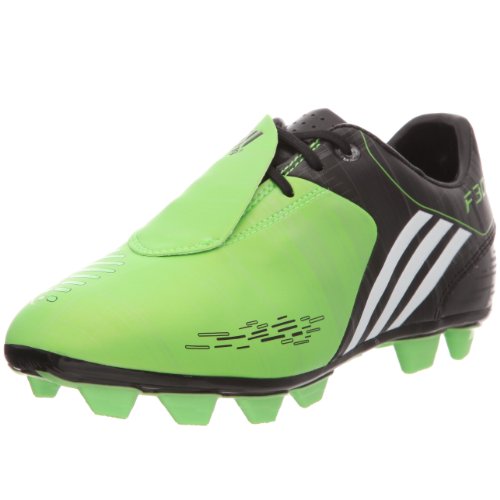 Adidas F30 I, J TRX FG Botas de fútbol para niño, Verde (Vert/Blanc/Noir), 36