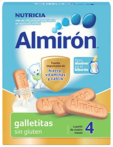 Almirón Galletas sin Gluten para Disolver en el Biberón, a partir de 4 meses - 250 g