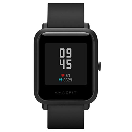 Amazfit Bip S Smartwatch 5ATM GPS GLONASS Inteligente Reloj Bluetooth Bip 2 para Android y iOS Version Global (Negro)