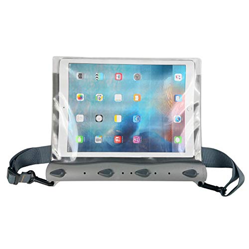 Aquapac iPad Pro Case Funda Resistente contra Agua, Gris Transparente, 35 x 28 x 2,8 cm, 19,6 litros