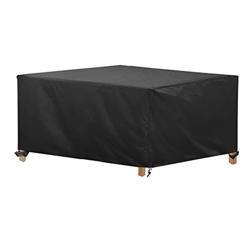 Awnic Funda Muebles de Jardín Funda Bistrot Mesa Sillas Café Exterior Impermeable Resistente 130X75X71cm