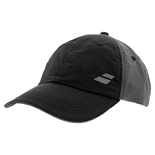 Babolat Basic Logo Cap Gorra, Unisex Adulto, Black/Black, Talla Única