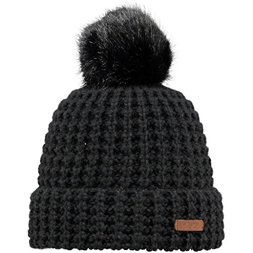 BARTS Bonnie Beanie Orejeras, Negro (Schwarz), Talla única (Talla del Fabricante: One Size) para Mujer