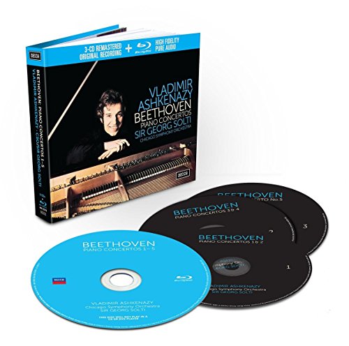 Beethoven: the Piano Concertos (Livre-Disque 3CD+BluRay - Tirage Limité)