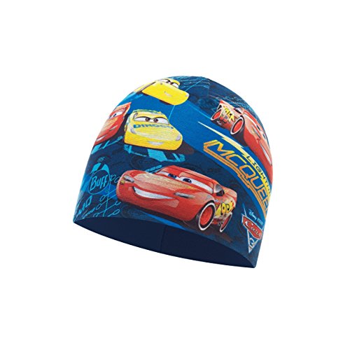 Buff Cars Micro Polar Gorro, niños, Azul (Top Blue), Talla Única