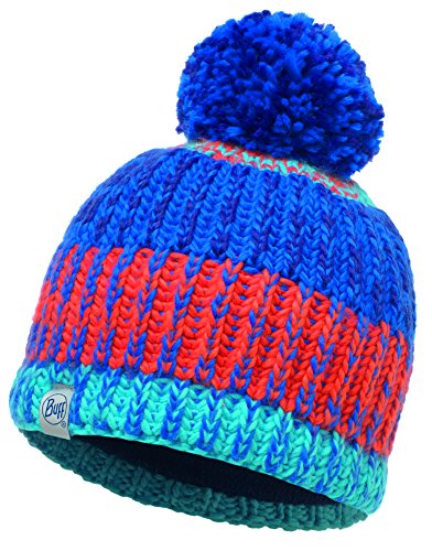 Buff Knitted&Polar Gorro, niños, Azul (Twist Cape Blue/Navy), Talla Única