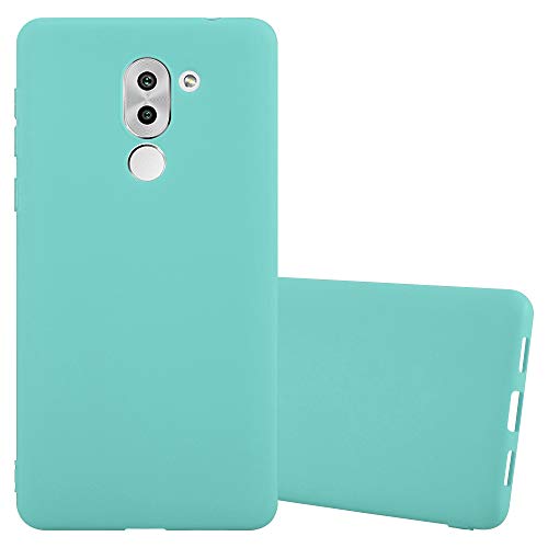 Cadorabo Funda para Honor 6X en Candy Azul – Cubierta Proteccíon de Silicona TPU Delgada e Flexible con Antichoque – Gel Case Cover Carcasa Ligera