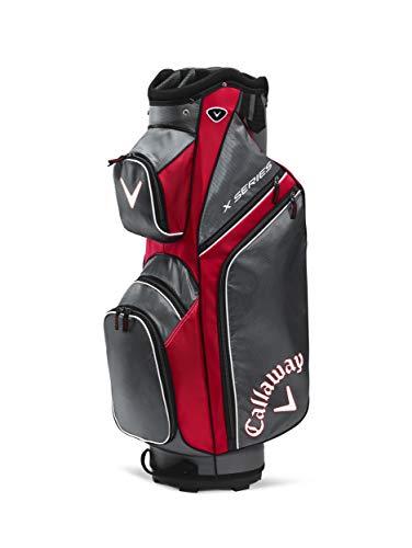 Callaway X Series Bolsa para Palos de Golf, Hombre, Red, Talla Única