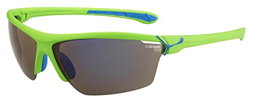 Cébé Cinetik - Gafas de Sol Deportivas, Color Verde Mate