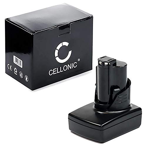 CELLONIC® Batería Premium (12V, 3Ah, Li-Ion) Compatible con Milwaukee C12 BL2 / C12 CME / C12 CMH / C12 JSR / C12 D / C12 DD - M12, M12B bateria de Repuesto, Pila reemplazo Herramienta, sustitución