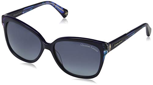 Christian Lacroix CL Gafas de sol, Azul (Navy/Grey), 55.0 para Mujer