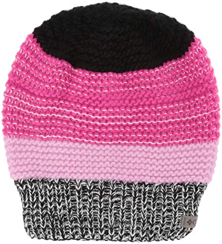 Columbia Gyroslope II - Gorro para niña, Niñas, Gorro para niña, 1810561, Rosa Ice, Negro, Talla única