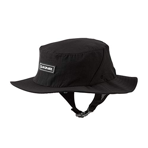 DAKINE Indo Surf Hat - Negro - Unisex - Sombrero Flotante diseñado para Uso en Agua - UPF 50+ - Brim Flip up para remar