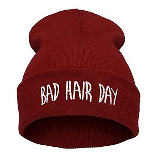 DDMCAPGorro Skullies Gorros Mujer Sombreros Invierno Unisex Casual Hombre Gorra Niño Hip Hop Bordado Otoño Punto Sombrero Mujer