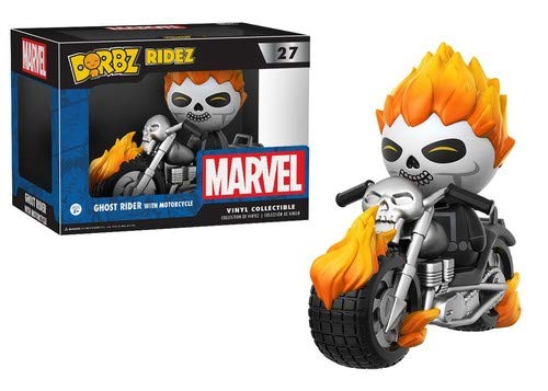 Dorbz Ridez- Marvel Ghost Rider On Motorcycle Figura de Vinilo (Funko 13716)
