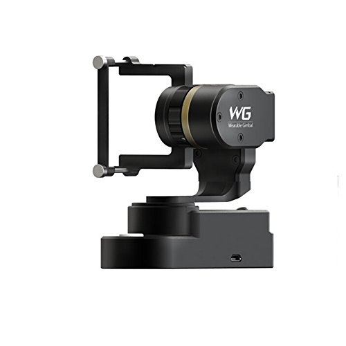 FeiYu Tech WG 3-Ejes Gimbal Cardán Llevable Estabilizador de Mano Compatible con Gopro LCD Touch BacPac de aluminio del trípode