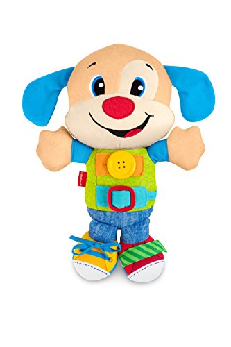 Fisher-Price- Disney Peluche perrito vísteme y aprende, Multicolor (Mattel FBP25) , color/modelo surtido