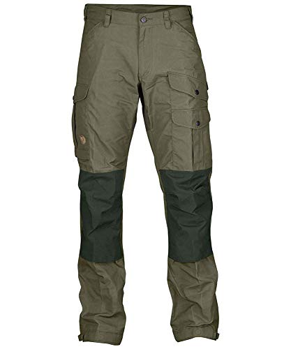 FJÄLLRÄVEN Vidda Pro Trousers Regular M Pantalón, Hombre, Verde (Laurel Green/Deep Forest), 48
