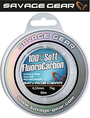 FLUOROCARBONO SAVAGE GEAR SOFT FLUORO CARBON - Transparent, 50, 30/100, 6