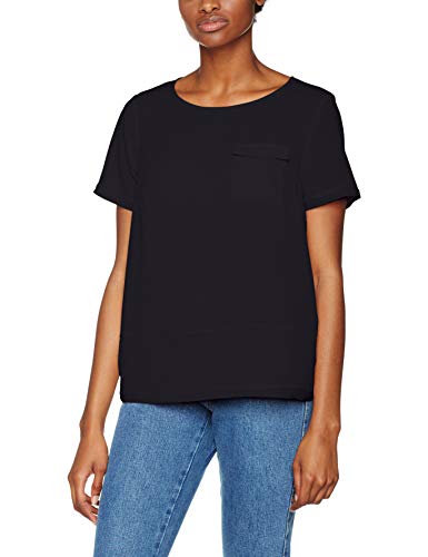 French Connection Crepe Light Top, Azul (Utility Blue 40), 38 (Talla del Fabricante: -S-) para Mujer