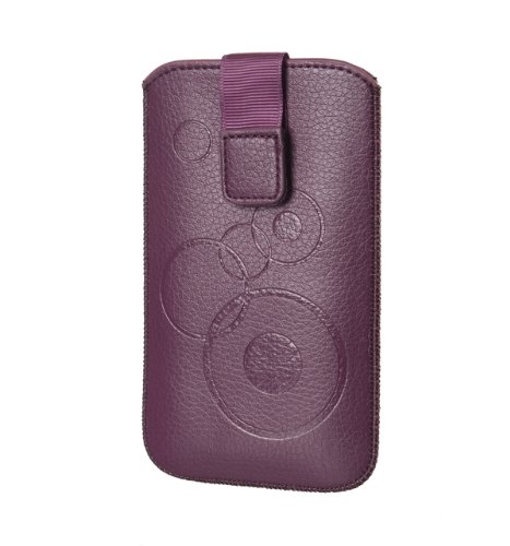 Funda Estampado púrpura para Samsung Galaxy S6 Duos g920fd Funda Funda Carcasa Cover Slim Case Púrpura (Lila) con Cierre de Velcro