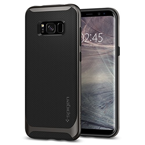 Funda Galaxy S8 Plus, SPIGEN® [Neo Hybrid] Protección interna flexible y marco reforzado de parachoques duro para Galaxy S8 Plus (2017) - Gunmetal