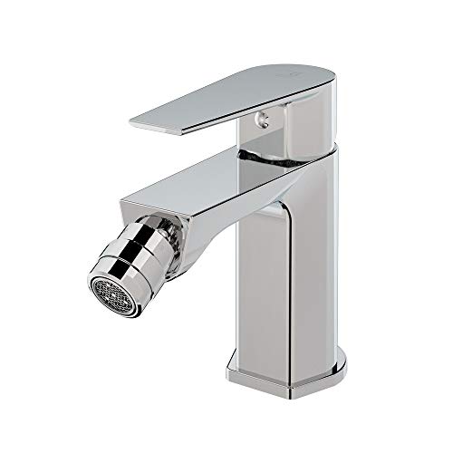 Galindo Aroha 4606000 Grifo de Bidet Monomando Cromo con desagüe semiautomático