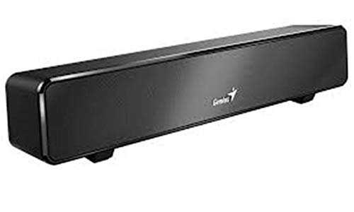 Genius Mini Barra Sonido 100 USB Negro, 4710268256960