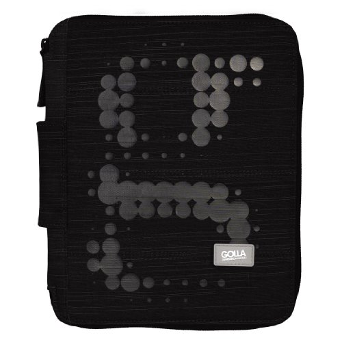 Golla Paddy Funda con Tapa para Compatible con iPad/iPad 2, Color Negro