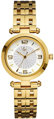 Guess Gc Swiss B-1 G17005L1 - Reloj de Pulsera para Mujer (Acero Inoxidable), Color Dorado