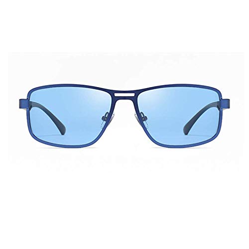 HMHYL - Gafas de sol polarizadas para hombre, estilo retro, cuadradas, clásicas