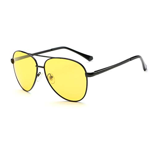 Hombre Gafas De Sol Polarizado Al Polarizado Unisex En Gafas De Sol Para Lunettes Anti-Feux De Route Lunettes De Vision Nocturne Yeux De Conduite Nocturne Vision Nocturne Miroir De Conduite Miroir Co