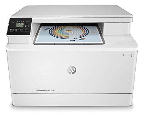 HP Color Laserjet Pro M182n - Impresora multifunción láser (Imprime, escanea, Copia, 8.5 x 14 Pulgadas, USB)