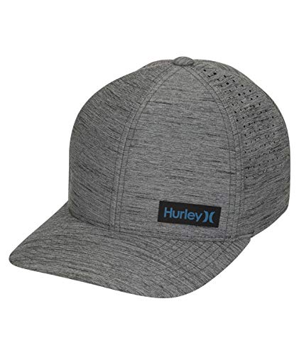 Hurley M DF Marwick Elite Hat Gorra, Hombre, dk Smoke Grey, S/M