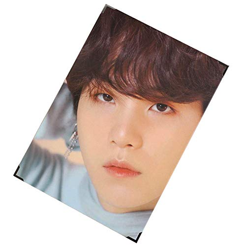 KroY PecoeD KPOP BTS Foto Marco, Bangtan Boys Premium Premium Oficial Foto Póster Love Yourself Speak Yourself Fotografía Foto Marco Póster Grande Foto Tarjeta Tarjeta Postal para Decoración Hogar