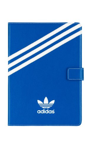 Ksix Adidas BXAD1301 - Funda Tipo Libro para Apple iPad Air, Azul/Blanco