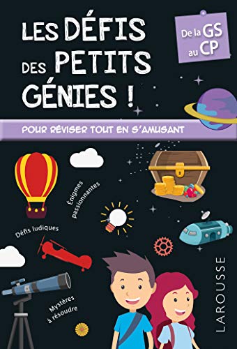 Les défis des petits génies GS-CP (Cahiers maternelle)