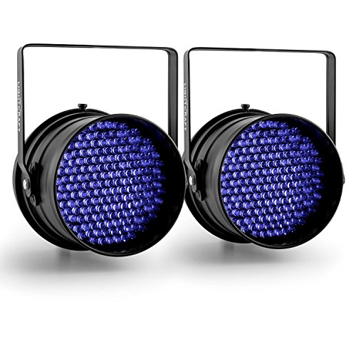 Lightcraft Monroe LED-PAR64 2 focos DMX 177 LEDs UV