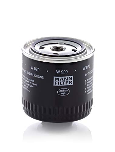 MANN-FILTER W 920 Original Aceite, Filtro hidráulico Adecuado para transmisiones automáticas, para vehículos de Utilidad