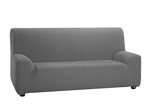 Martina Home Tunez - Funda elástica para sofá, Gris, 4 Plazas (240-270 cm)