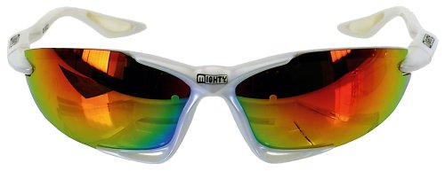 Mighty Rayon G4 W - Gafas de Sol, Color Blanco Perla