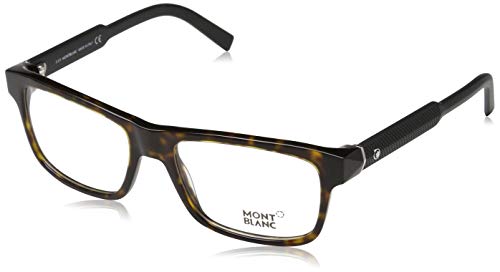 Montblanc Mont Blanc Brillengestelle Mb0681 056-56-18-140 Monturas de gafas, Marrón (Braun), 56 Unisex Adulto