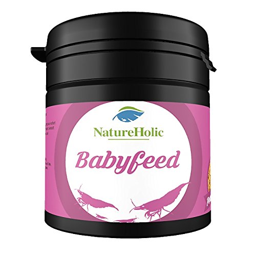 NatureHolic – Comida para camarones de cría – 30 g – Comida para cría para camarones