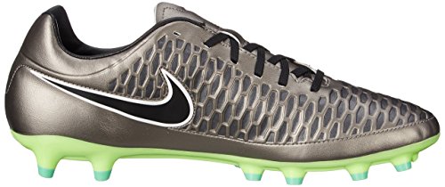 Nike Magista Onda FG, Botas de fútbol para Hombre, Plateado/Negro/Verde/Blanco (Mtlc Pewter/Black-Ghst Grn-Wht), 38.5 EU