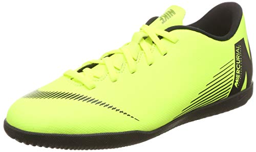 Nike Vapor 12 Club IC, Zapatillas de fútbol Sala Unisex Adulto, Verde (Volt/Black 701), 42 EU