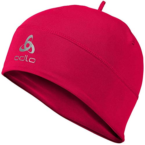 Odlo Hat Polyknit - Gorro para hombre, color Rojo (Cerise), talla UK 5-6