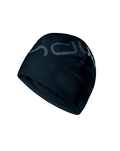 Odlo Polyknit Intensity - Gorro Ligero de natación para Hombre (con Logotipo Estampado a la Derecha) Negro Negro Talla:55-60