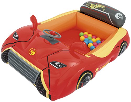 Piscina de Bolas Hinchable Bestway Hot Wheels Coche Deportivo